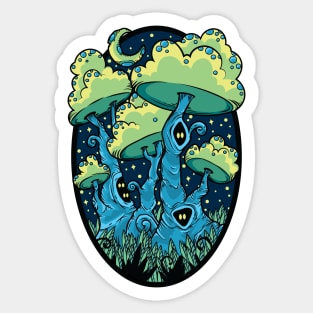 Forest of Sprits Sticker